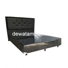 Divan Ukuran 200 - DIVAN NA 005 / Black / White